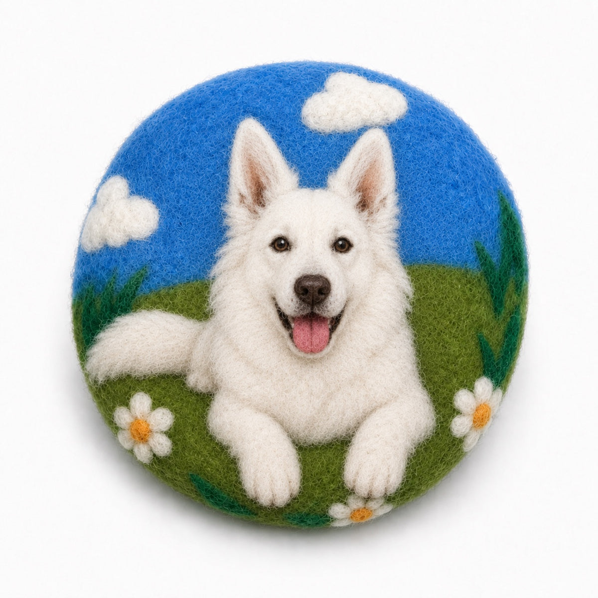 Custom Pet Wool Felt Fridge Magnet