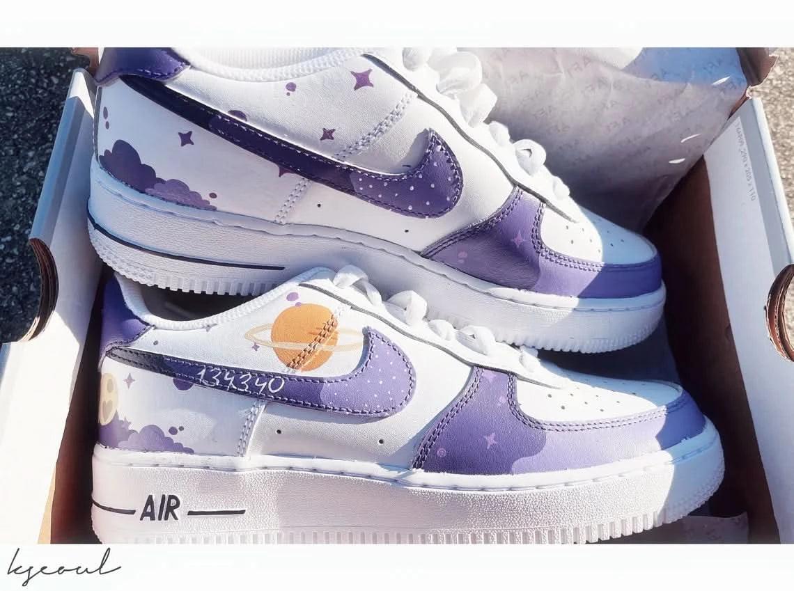 Gold | NZ Store Nike AF1 (BTS-inspired custom sneaker) Gold | NZ Store 7